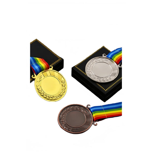 Blank Zinc Alloy Football Gymnastics Game Medals
