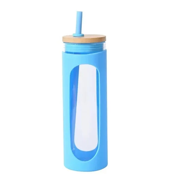 Silicone Covered Glass Bottle