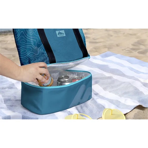 Mesh Tote With Cooler