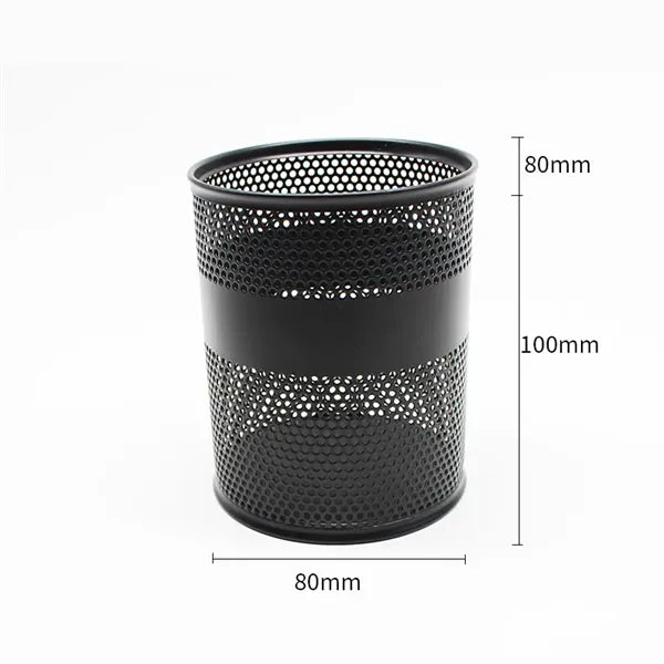 Black Mesh Pen Holder