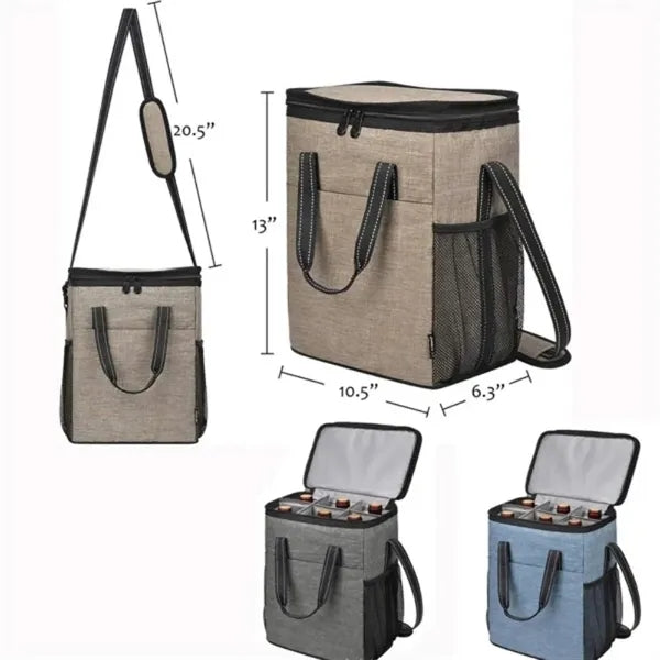 6 Bottle Wine Carrier Bag