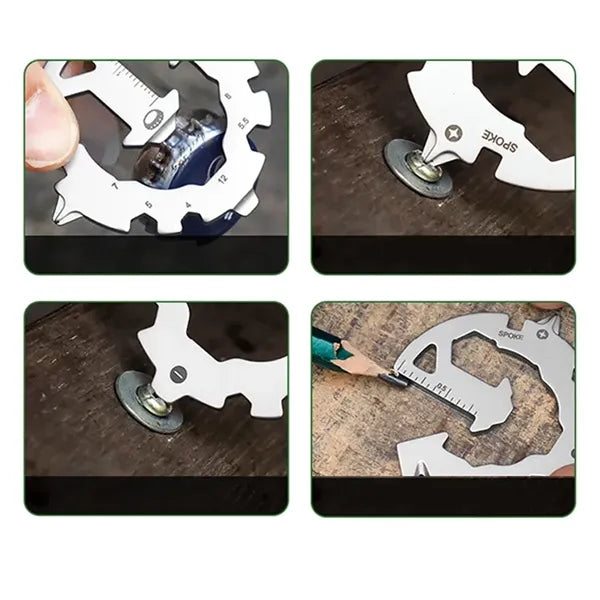 EDC Tool Card 15-in-1 Multi-Function Bottle opener