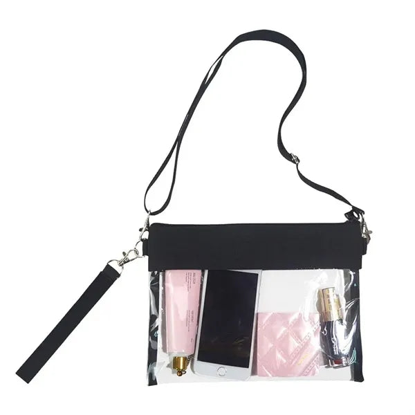 Game Day Clear Wristlet Pouch