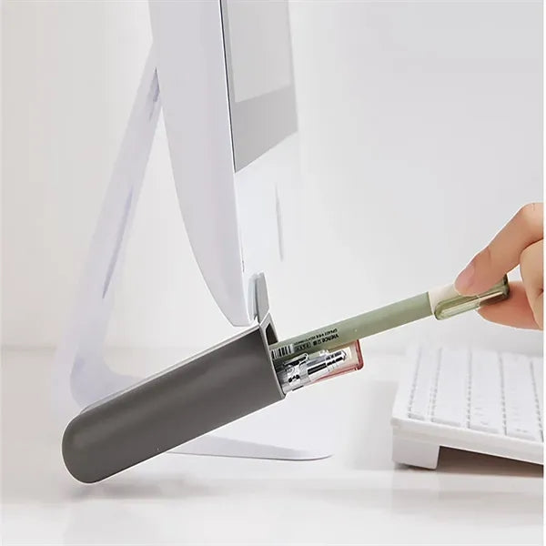Screen Pencil Holders Stationery Side Pocket Office Computer