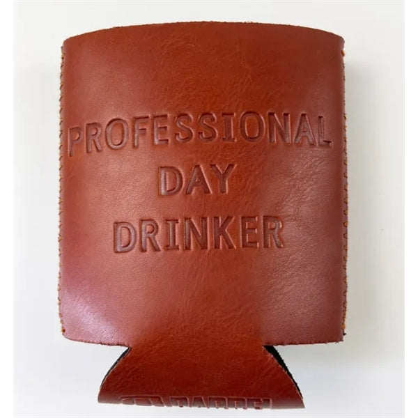 Leather-Wrapped Beverage Cooler