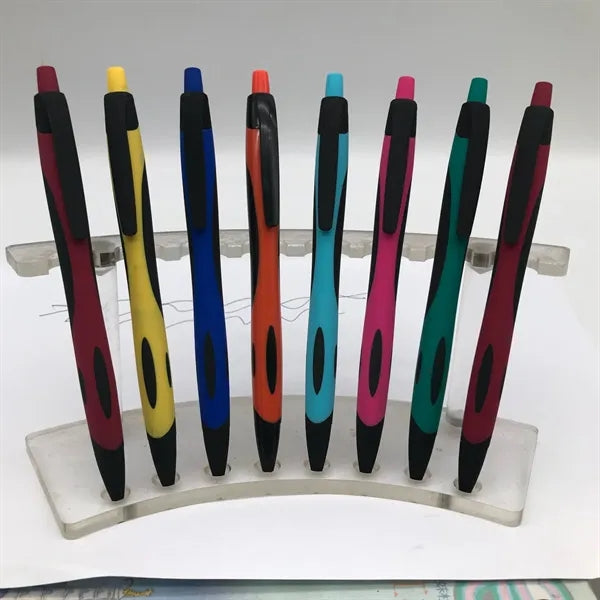 Two-Tone Sleek Write Rubberized Pen