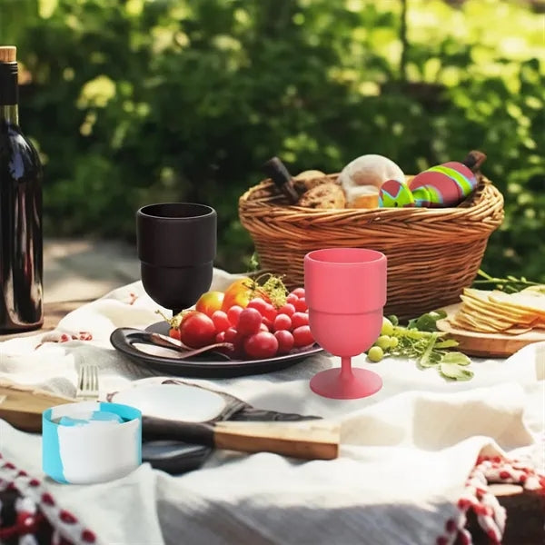 Portable Retractable Goblet For Outdoor