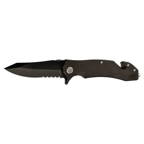 Bison River 4.5" Folding Knife with Anodized Aluminum Handle
