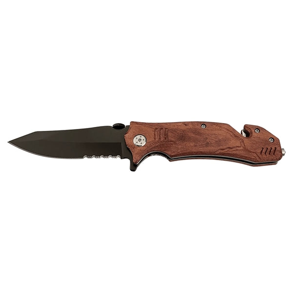 Bison River 4 1/2" Wood Rescue Knife