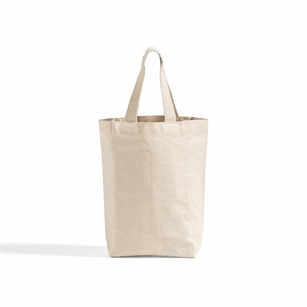 Canvas Double Wine Tote Bag