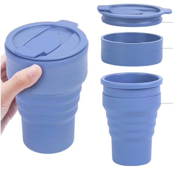12 oz Collapsible Foldable Silicone Cup