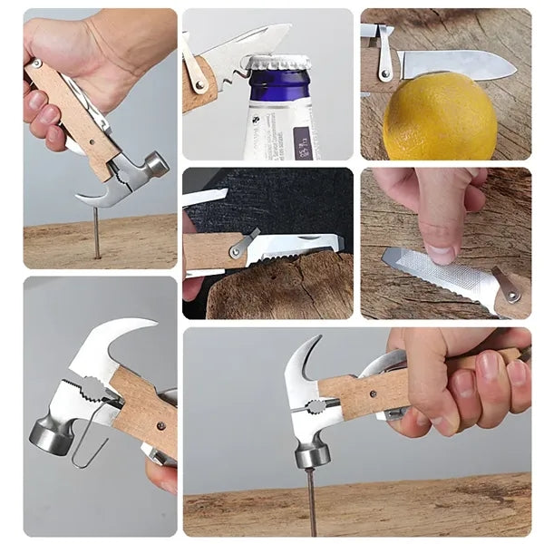 Multi-Functional Wood Hammer