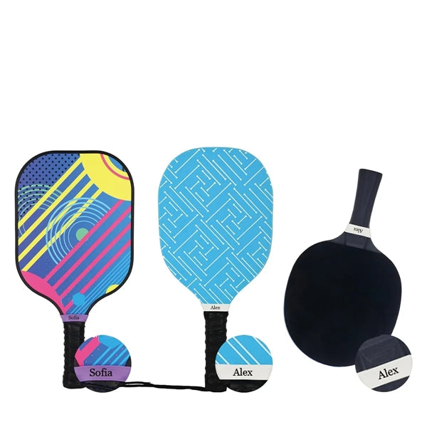 Tennis Racket Pickleball Paddle Ring Rubber Band