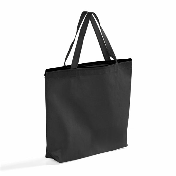 Zip-Top Non-Woven Tote Bag