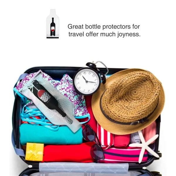 Red Wine Bag Portable Shockproof Leakproof Bottle