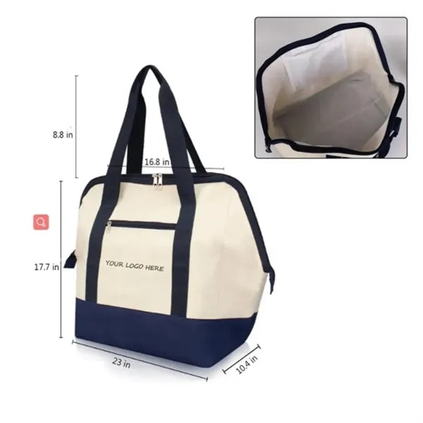 Wide Open Cooler Lunch Bag