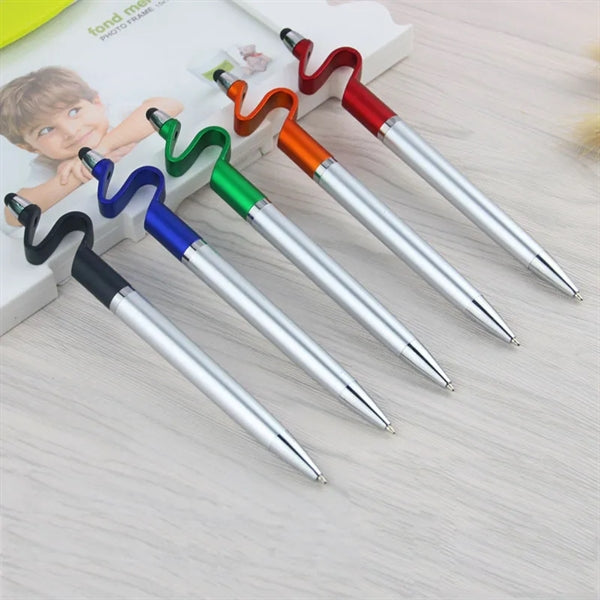 3 in1 Mobile Phone Holder Stylus Pen