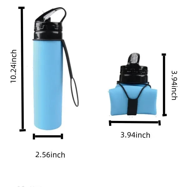Silicone Collapsible Water Bottle