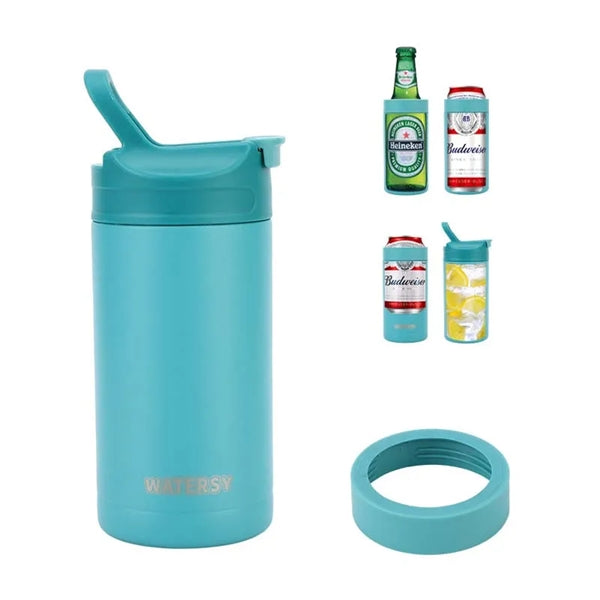 4 In 1 Stainless Steel Insulated Cooler for Slim Cans