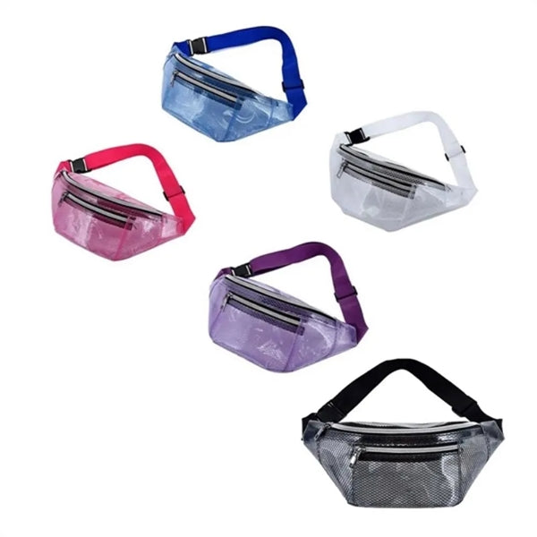 Grids Waterproof Fanny Pack