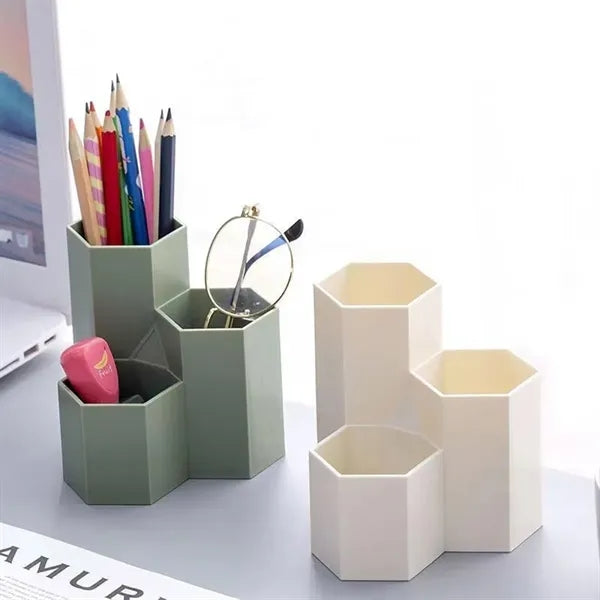 Desk Six Prism Pencil Stand