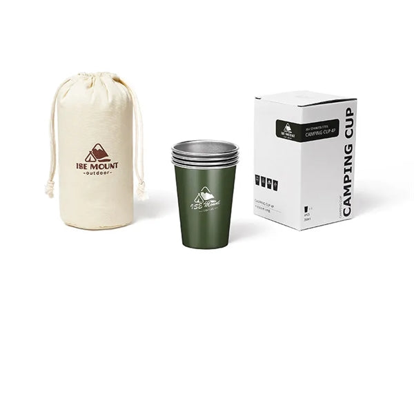 Stainless Steel Cup for Outdoor Picnic