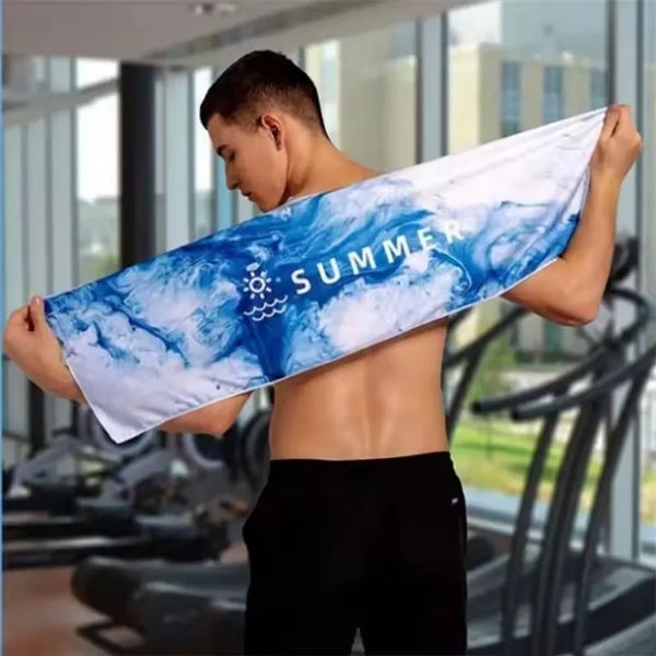 Full color microfiber cooling towel
