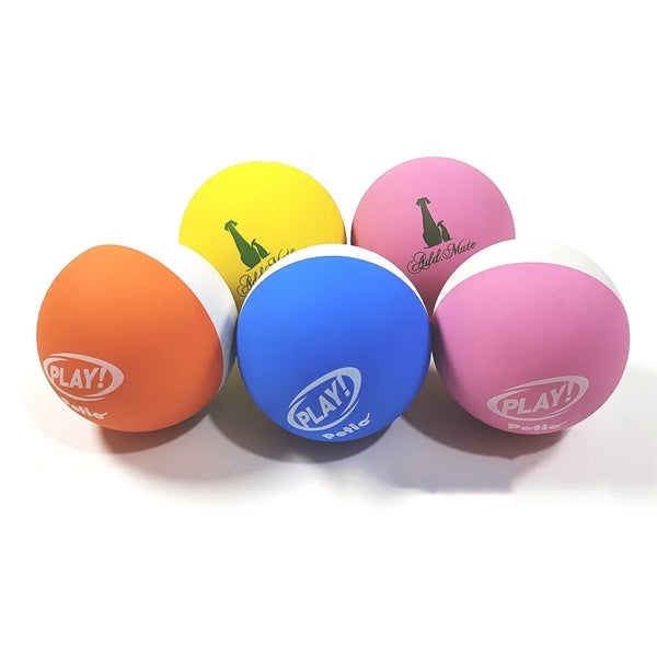 2-Toned Pet Rubber Ball Toys