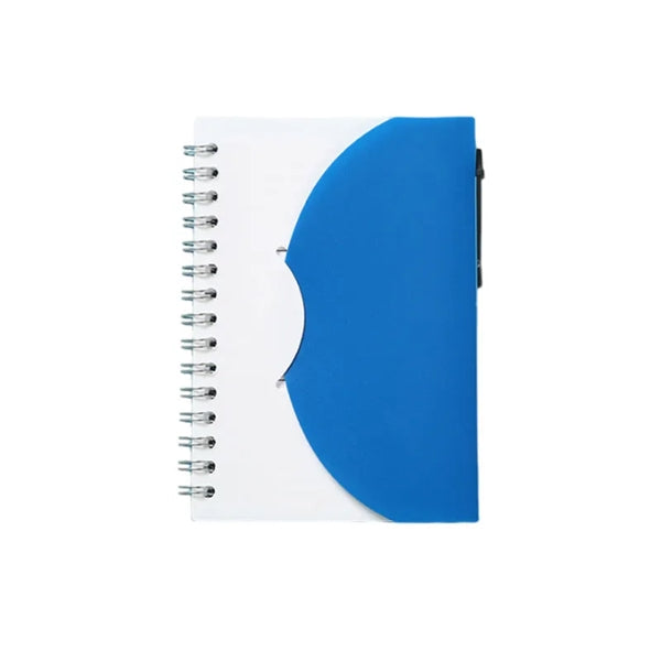 PP Cover Spiral Notebook With Pen Holder