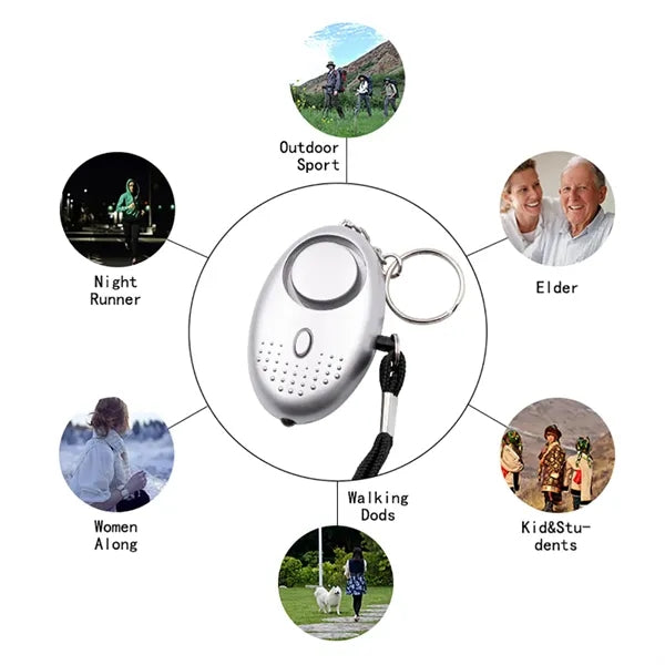 Personal Alarm with LED Light