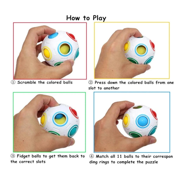 Challenging Puzzle Speed Cube Ball