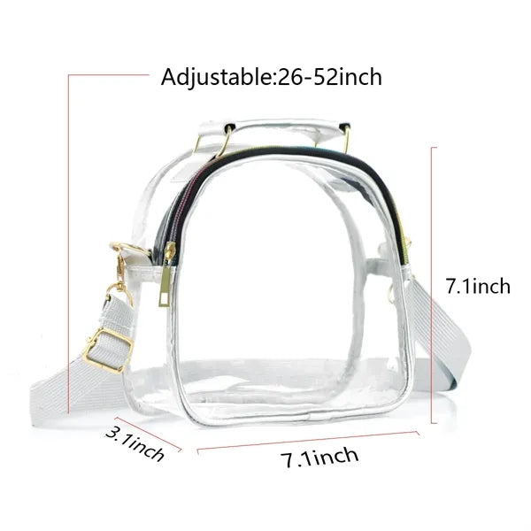Clear Bag EcoFriendly Outing Crossbody Handbag