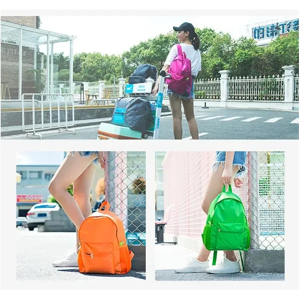 Outdoor Travel Waterproof Lightweight Foldable Backpack