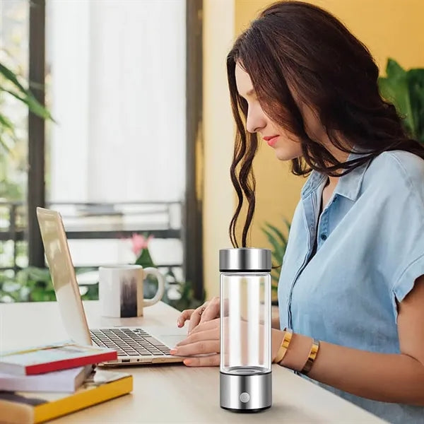 Portable Hydrogen Rich Electrolysis Water Cup