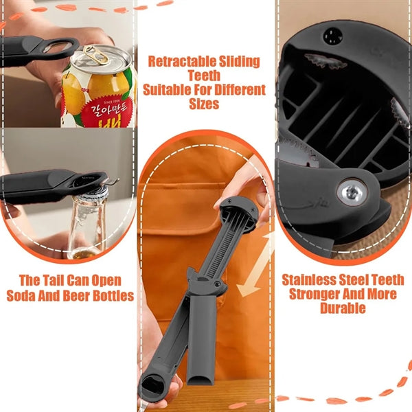 Multifunctional Retractable Bottle Opener