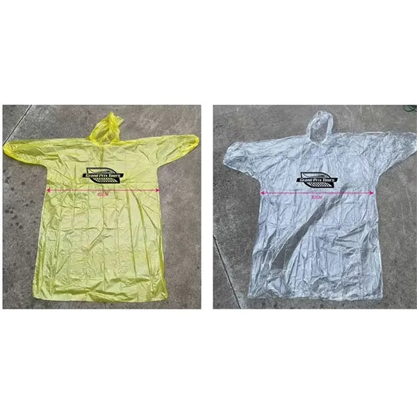 Disposable Adult Poncho Raincoat