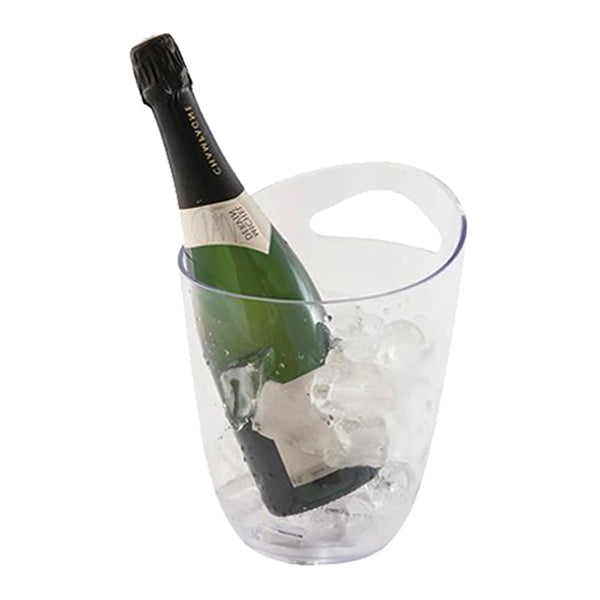 Slope Wine Ice Bucket w/Single Handle