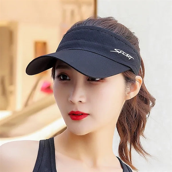 Empty Top Sun Visor Sports Hat