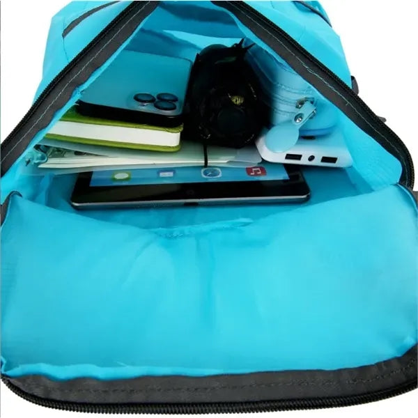 Foldable Carry-On Backpack w/ Drawstring Pouch