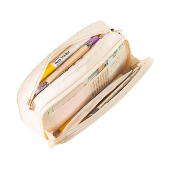 Large Capacity Stationery Zipper Pocket