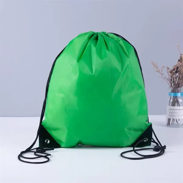 Drawstring Backpack Sports Bag Tote Sackpack