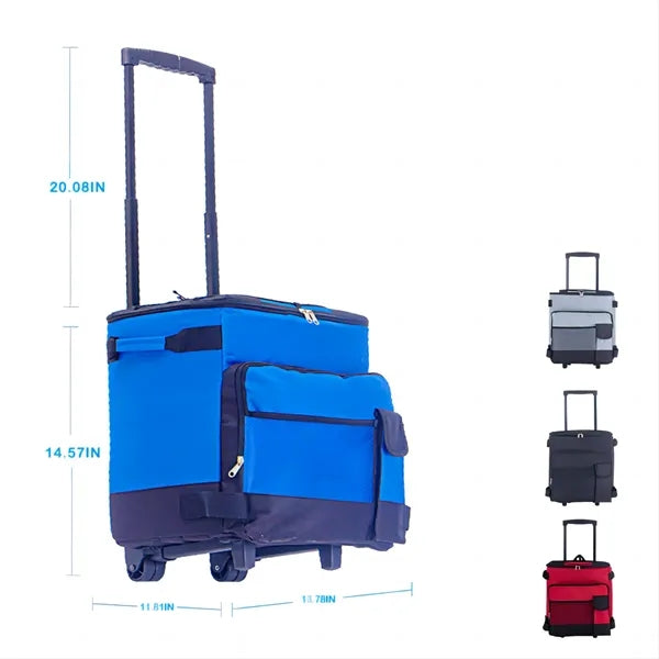 Chilltrek Trolley Cooler For Camping