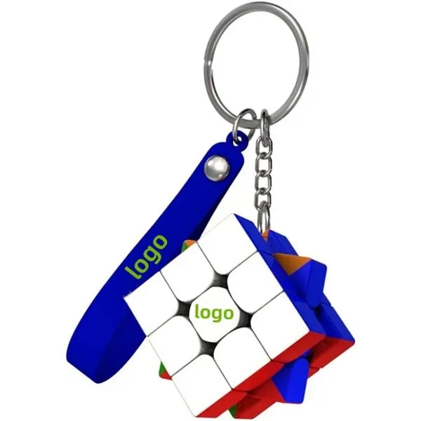 Mini Rubik's Cube Keychain