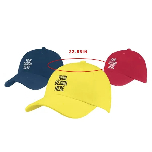 Adjustable Personalized Canvascap Custom Cotton Baseball Hat