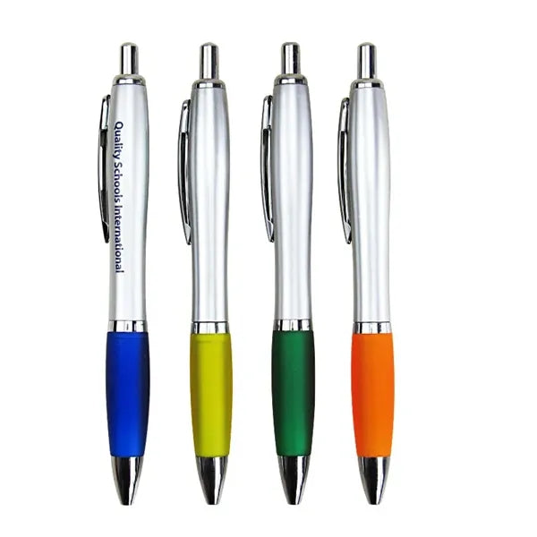 Push-press Plastic Ballpoint Pen