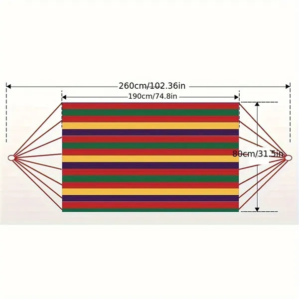Canvas Single Hammock