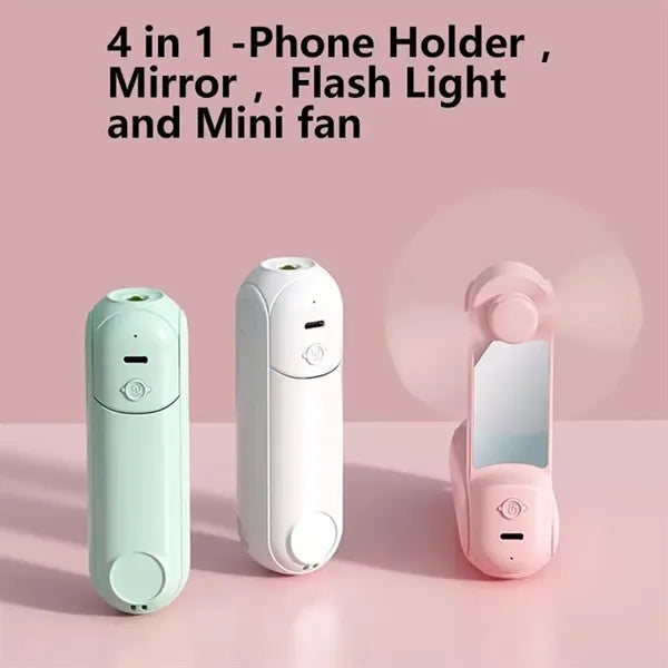 4 In 1 Electric Handheld Fan