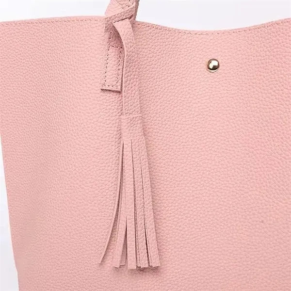 Fashion Leather Tote Bag Large Purses Handbags For Women