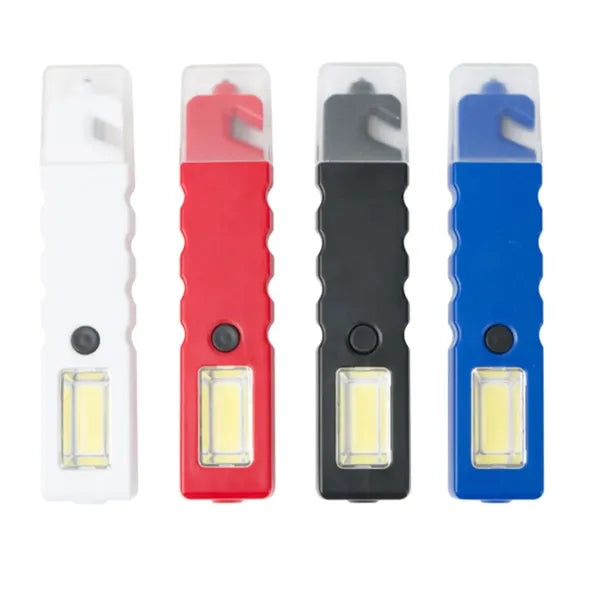 4-in-1 COB Emergency Tool w/ Hammer Torch