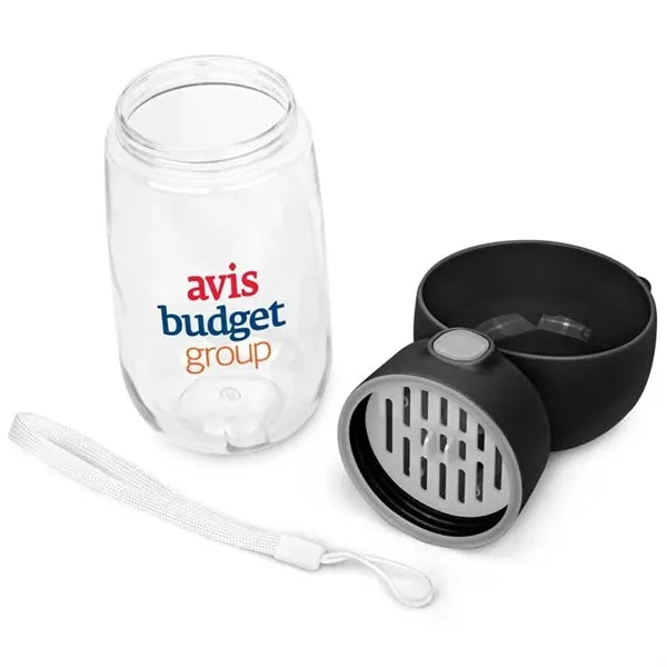 Pet 13 oz. Water Bottle with Bowl